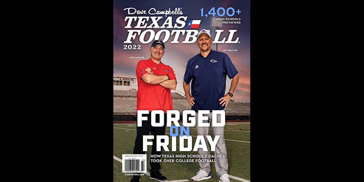 Win a copy of 2022 Dave Campbell's Texas Football Magazine Horn FM